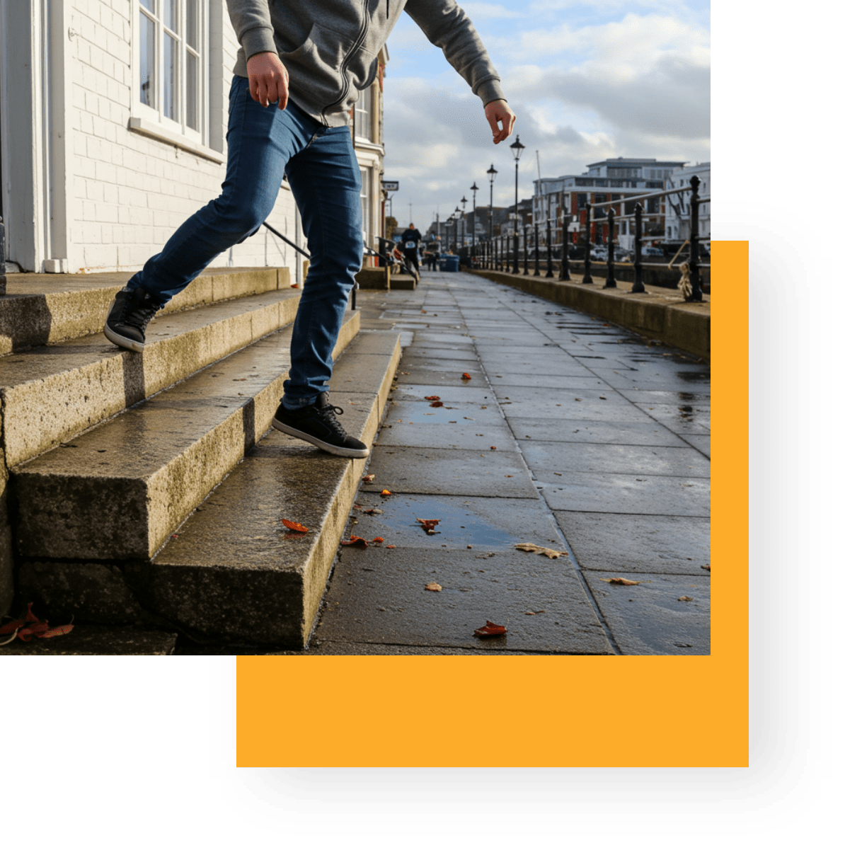 Portsmouth slip and fall