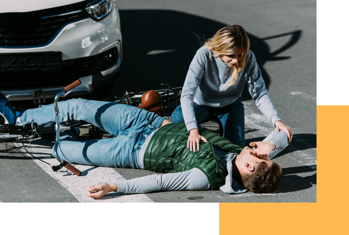 bicycle accident image